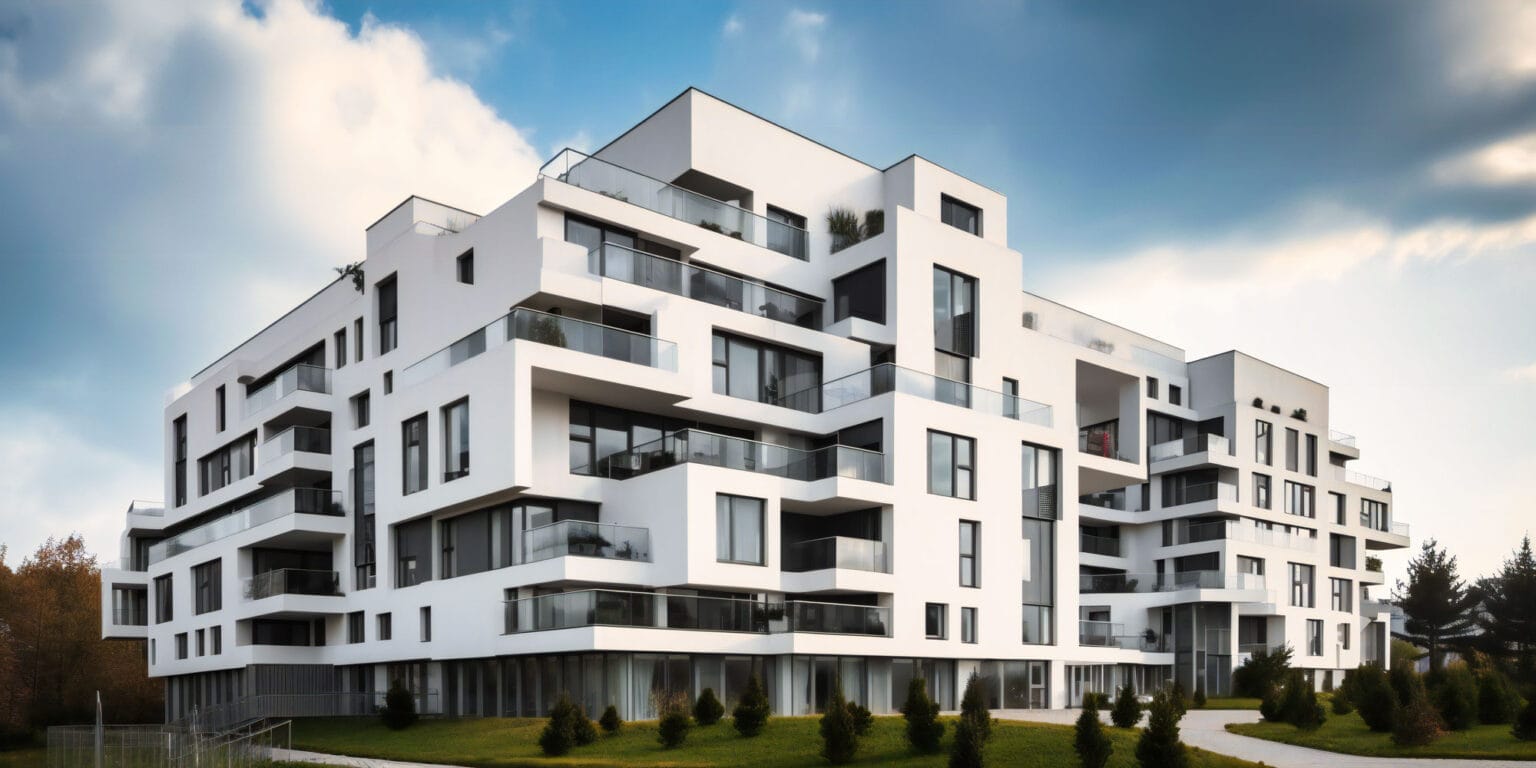 Futuristisches Gebäude